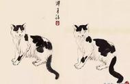 国画大师徐悲鸿的猫画法教程